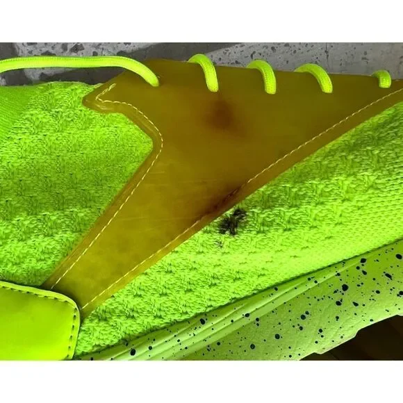 Reebok Men’s Zoku Runner Ultra Knit Solar Yellow Neon Sneakers Sz 10.5 - Picture 12 of 15